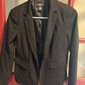 Liz Claiborne Black Tailored Blazer